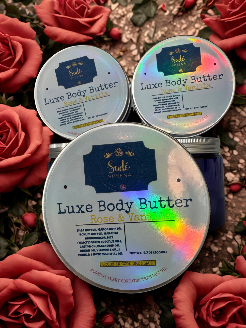 Luxe Body Butter – Rose & Vanilla