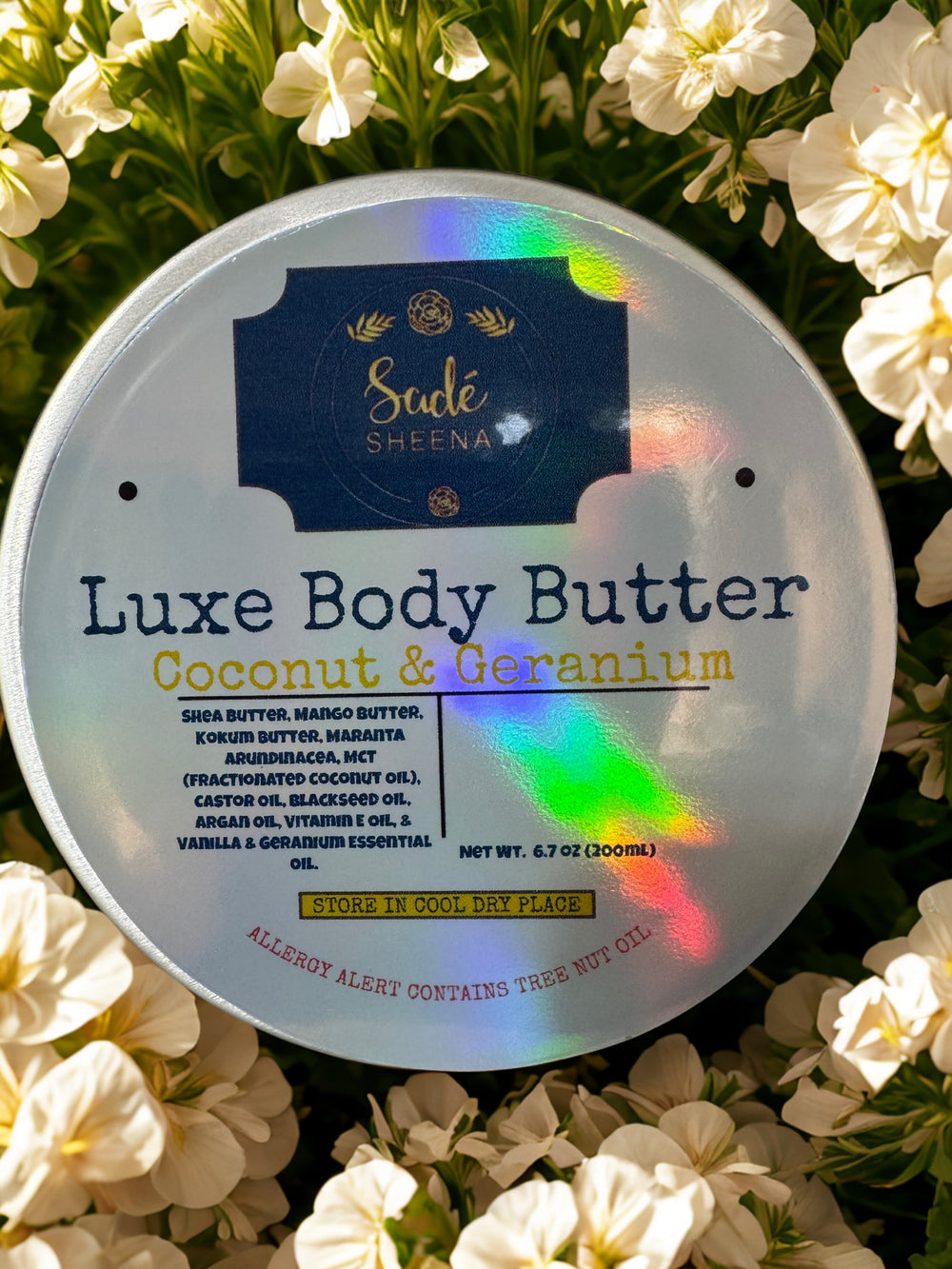 Luxe Body Butter – Coconut & Geranium