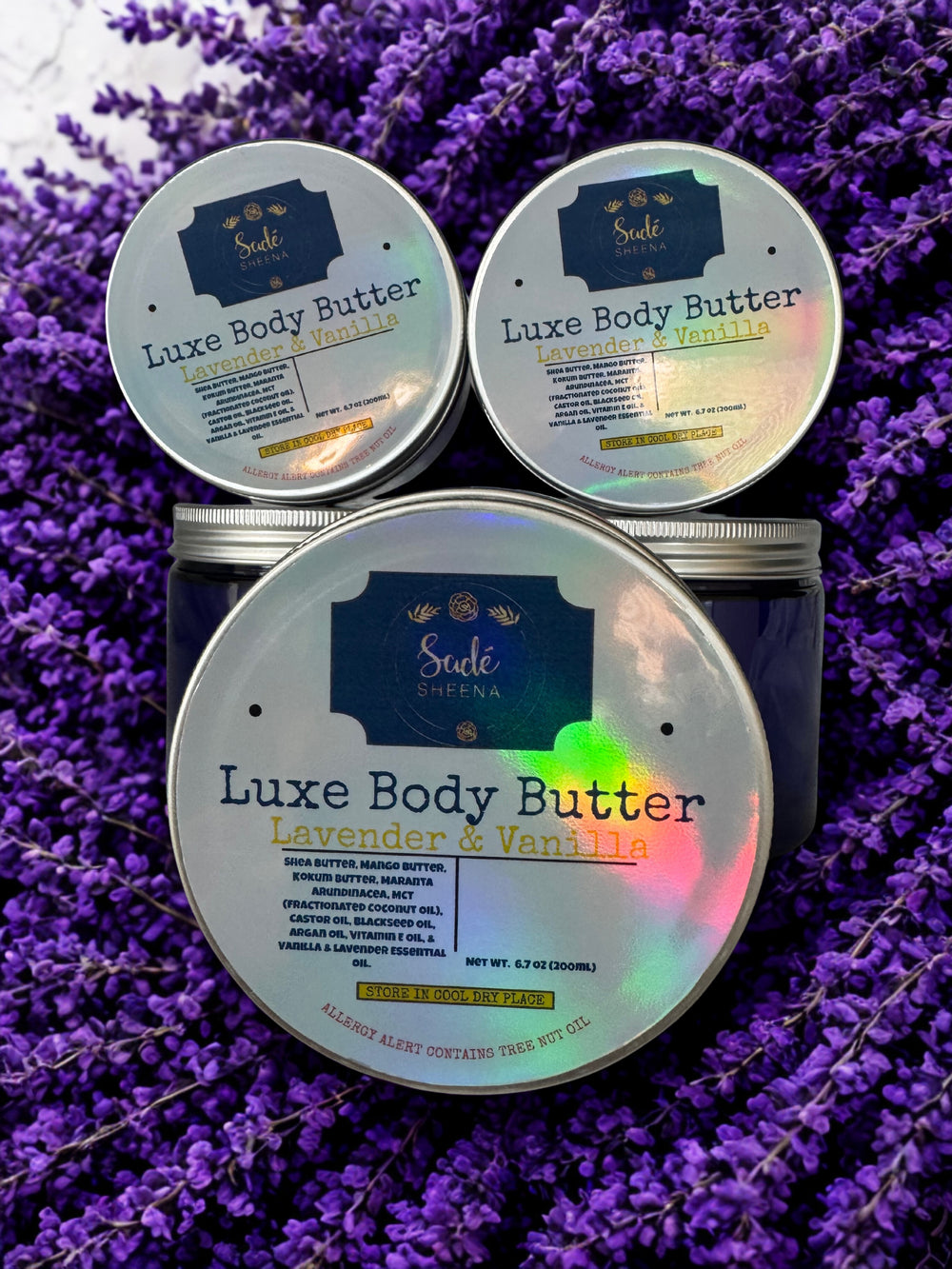 Luxe Body Butter – Lavender & Vanilla
